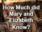 How Much did Mary and Elizabeth Know?